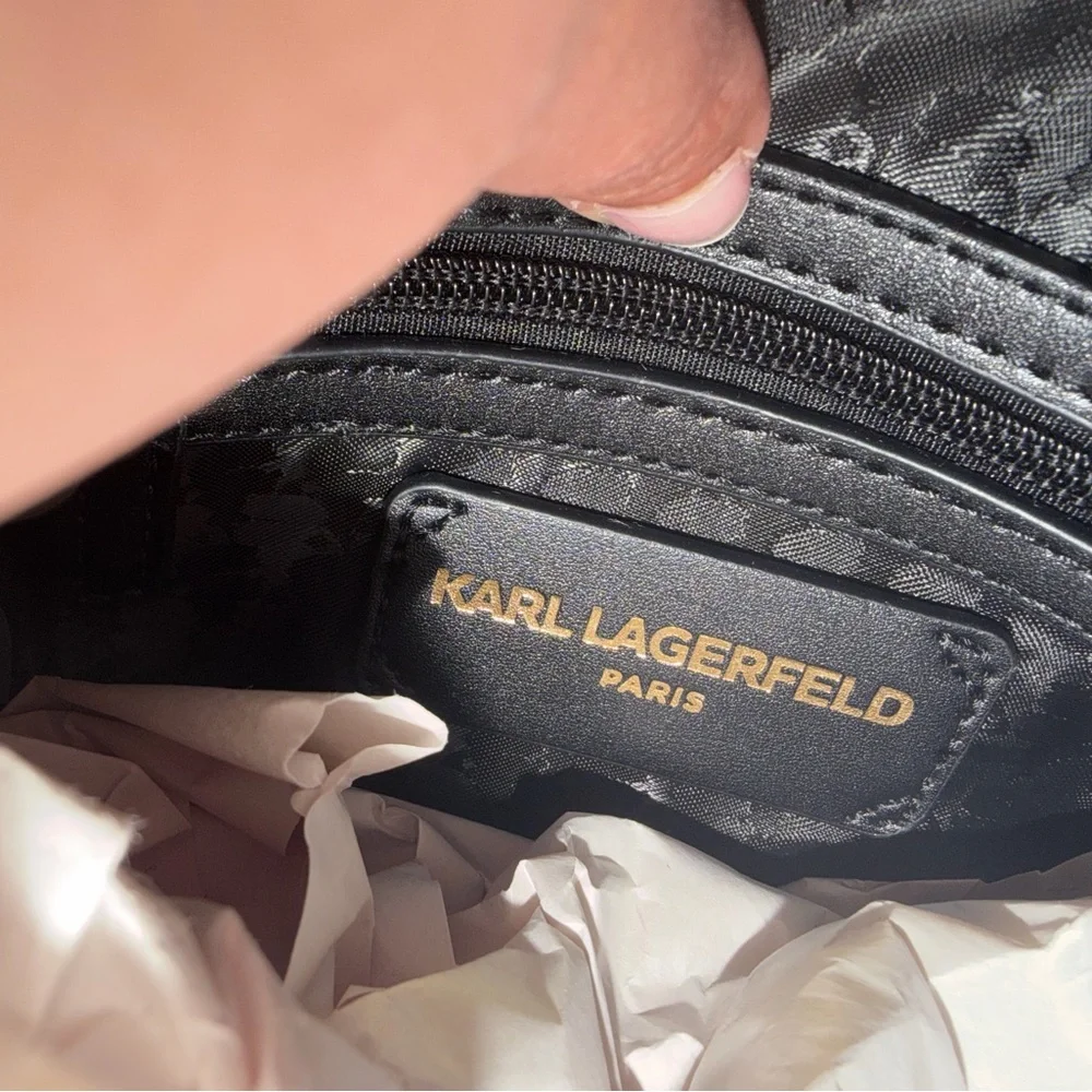 Karl Lagerfeld Paris nylon Mini backpack
